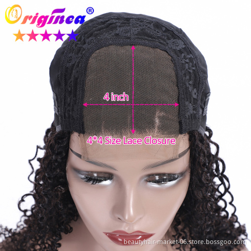 Cheap Wholesale micro braids wig Virgin Peruvian curly lace wig